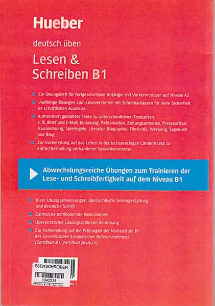 DEUTSCH UBEN LESEN SCHREIBEN B1
